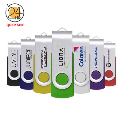 Swivel USB Flash Drive 2GB